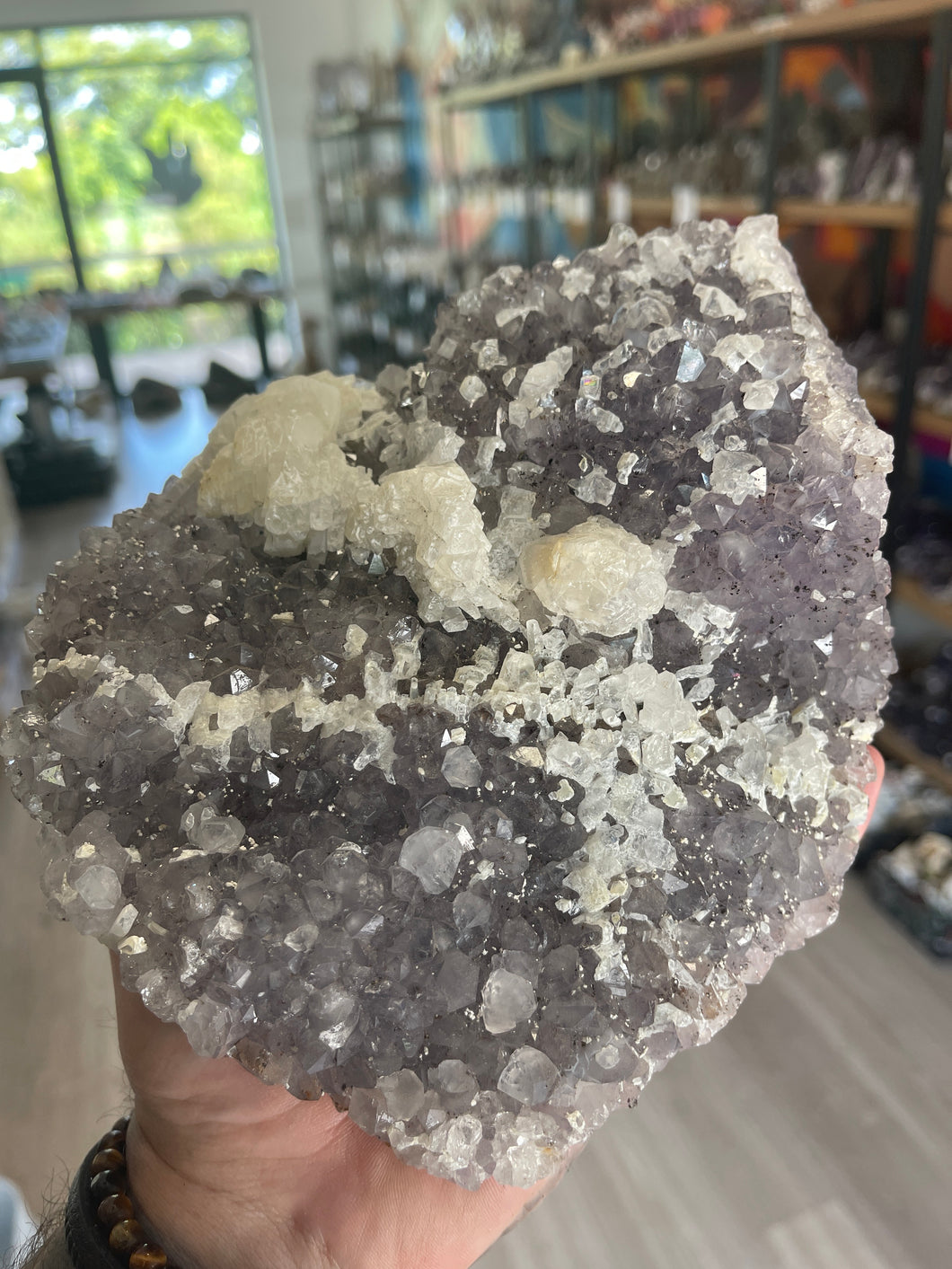 Amethyst cluster